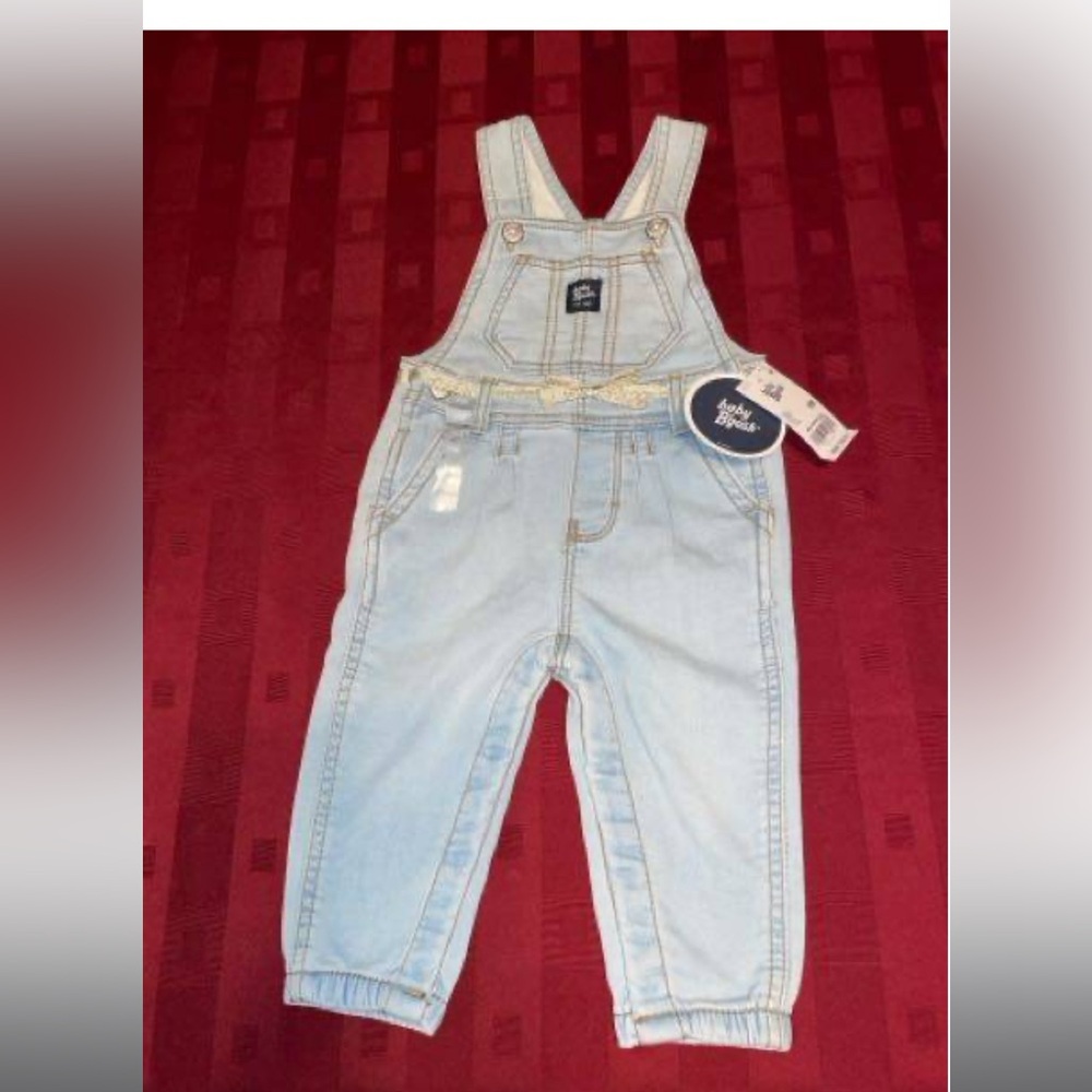 Baby B’gosh (New w/Tags) 9 month - Knit Denim O’alls